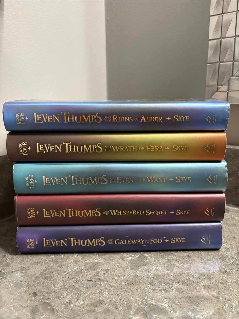 Leven Thumps Complete 5-Book Hardcover Series by Obert Skye